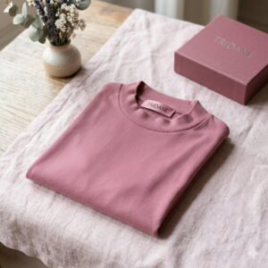 Blusa Básica de Cuello Alto sin Mangas | Tridane