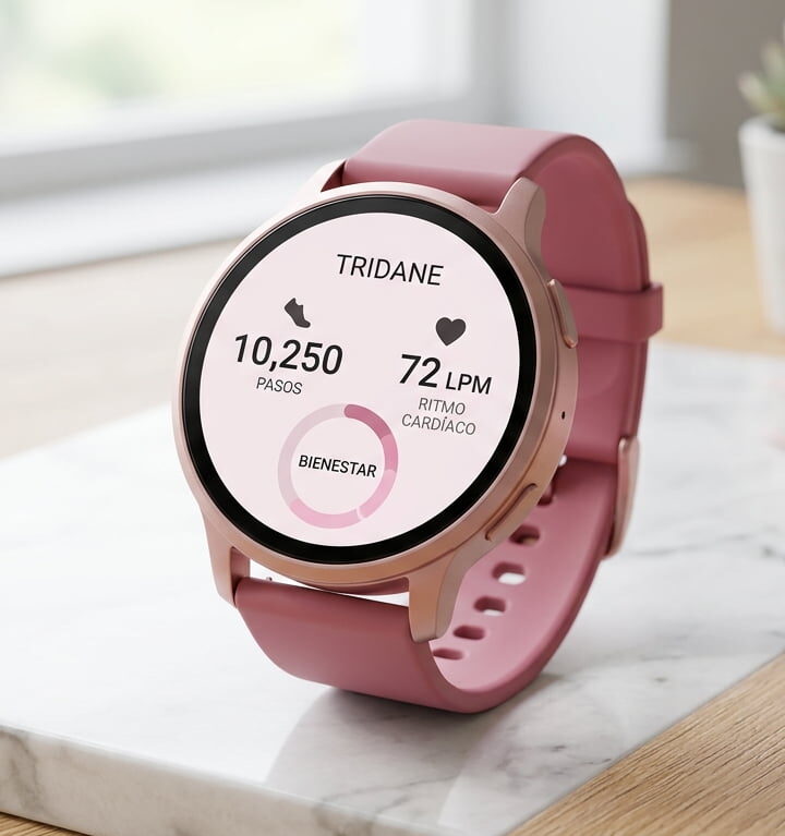 Smartwatch Minimalista de Bienestar para Mujer | Tridane
